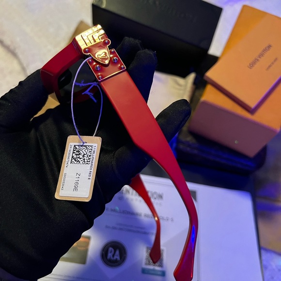 LOUIS VUITTON RED1.1 MILLIONAIRE Z1169E SUNGLASSES - Picture 8 of 11